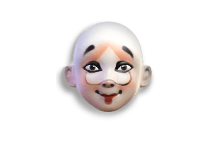 สัญลักษณ์ หน้ากากขาว