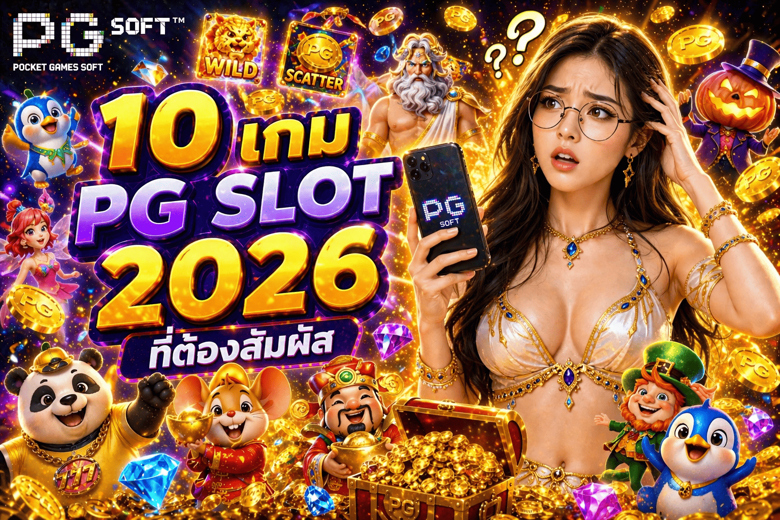 10 เกม PG SLOT 2026