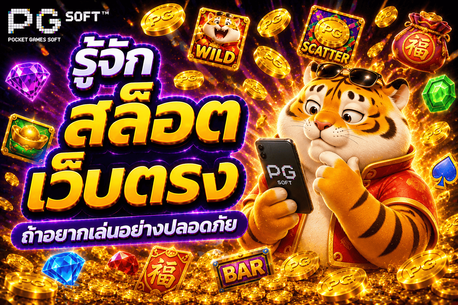 คุณสมบัติสล็อต PG เว็บตรงที่ควรมี