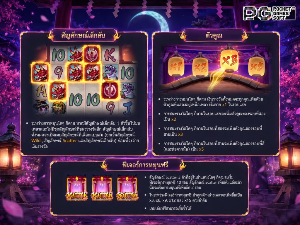 รีวิวเกมสล็อต Spirited Wonders 2: ฟีเจอร์เด็ด แตกดุ แตกจริง