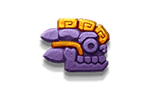 สัญลักษณ์ หน้ากากม่วง