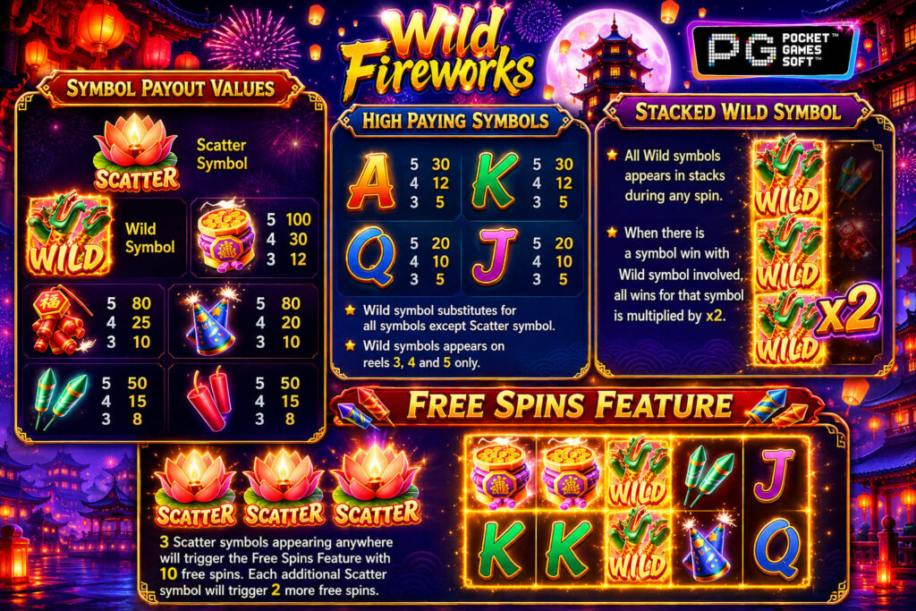 รีวิวเกม Wild Fireworks