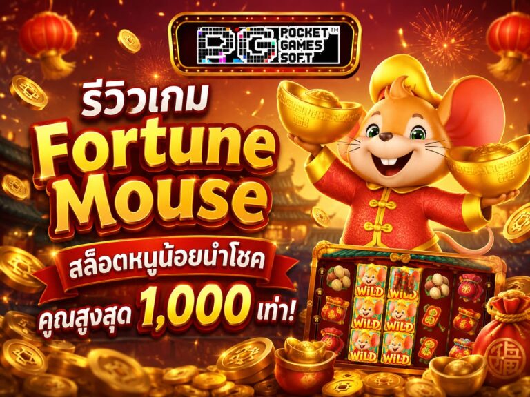 รีวิวเกม Fortune Mouse สล็อตหนูน้อยนำโชค