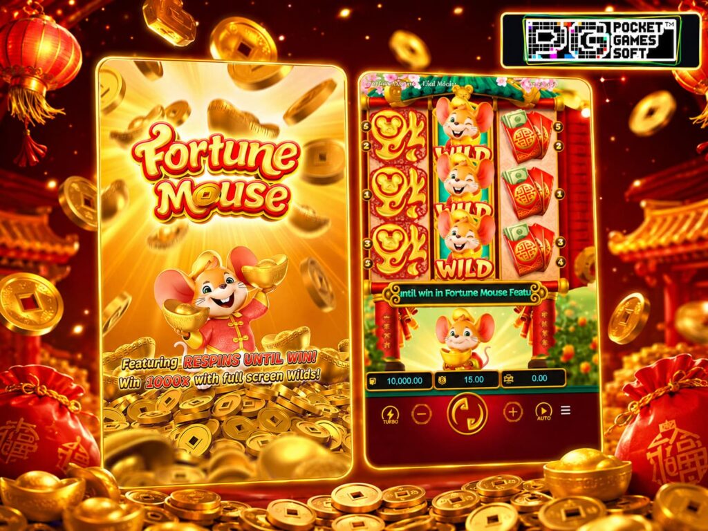 รีวิวเกม Fortune Mouse ค่า RTP สูงถึง 96.96%
