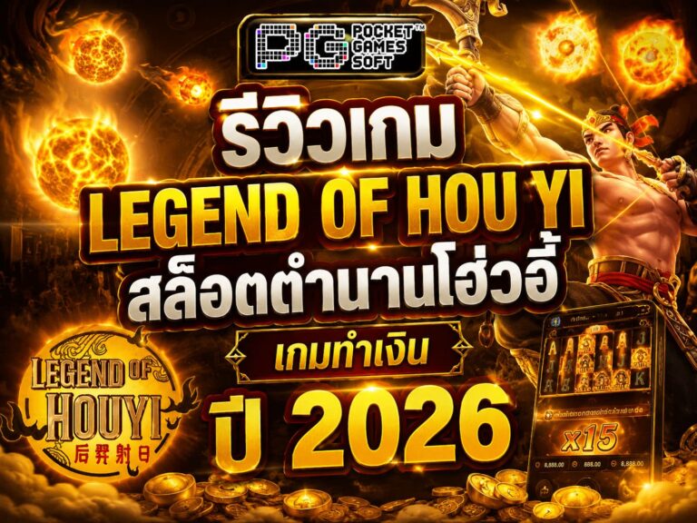 รีวิวเกม Legend of Hou Yi สล็อตตำนานโฮ่วอี้