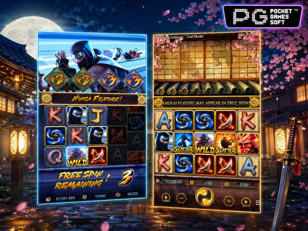 รีวิวเกม Ninja vs Samurai กราฟิกจัดเต็ม