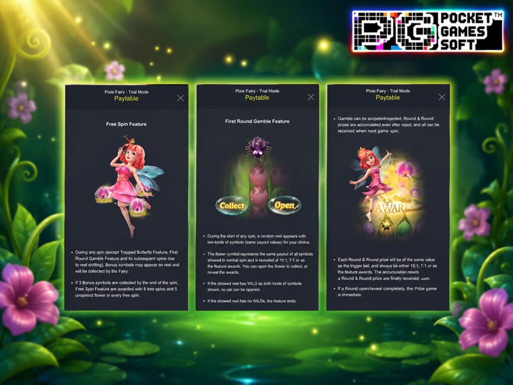 รีวิวเกม Peas Fairy ฟีเจอร์เด็ด