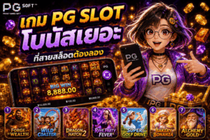 7 เกม PG SLOT โบนัสเยอะ ที่สายสล็อตต้องลอง