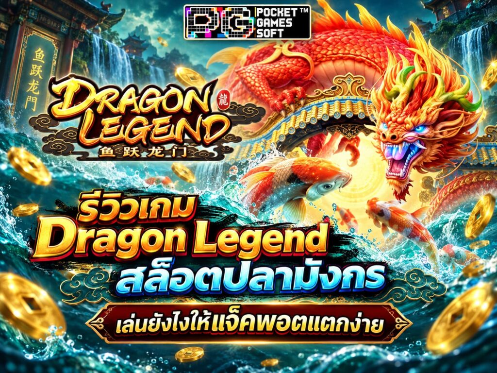 รีวิวเกม Dragon Legend สล็อตปลามังกร