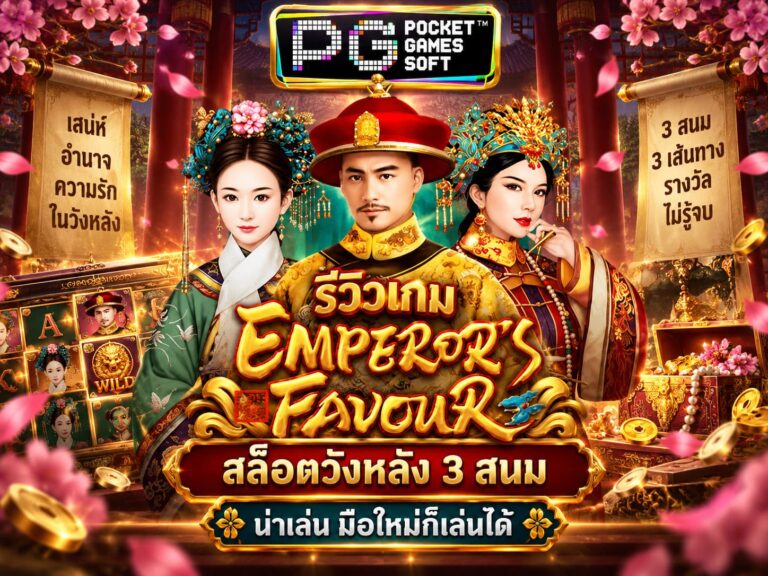 รีวิวเกม Emperors Favour สล็อตวังหลัง