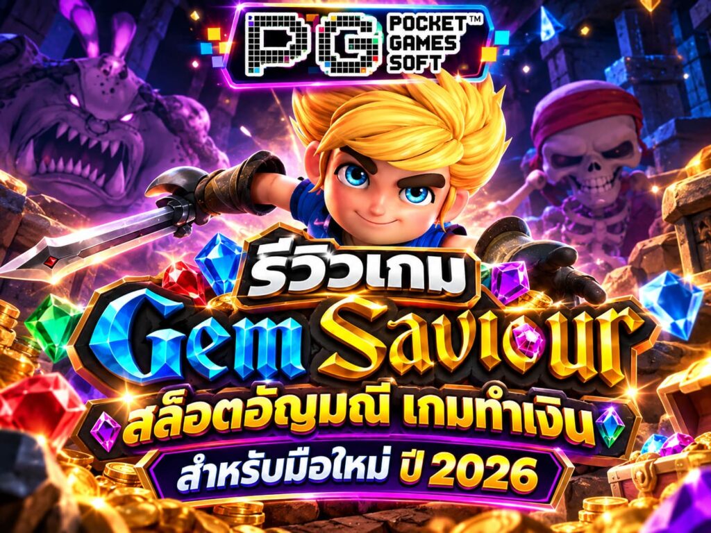 รีวิวเกม Gem Saviour สล็อตอัญมณี