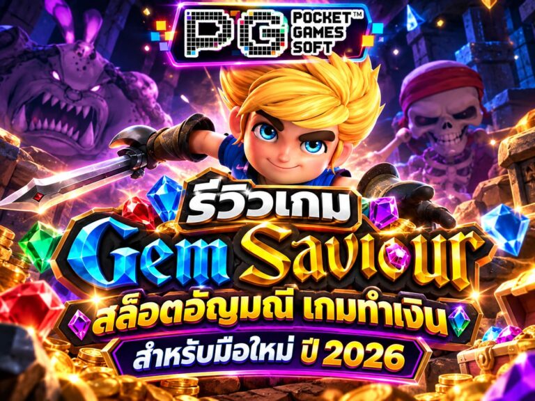 รีวิวเกม Gem Saviour สล็อตอัญมณี
