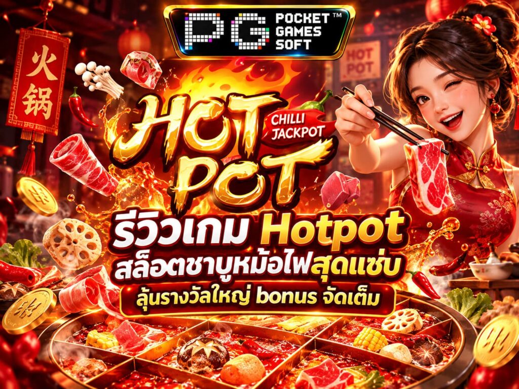 รีวิวเกม Hotpot สล็อตชาบูหม้อไฟสุดแซ่บ