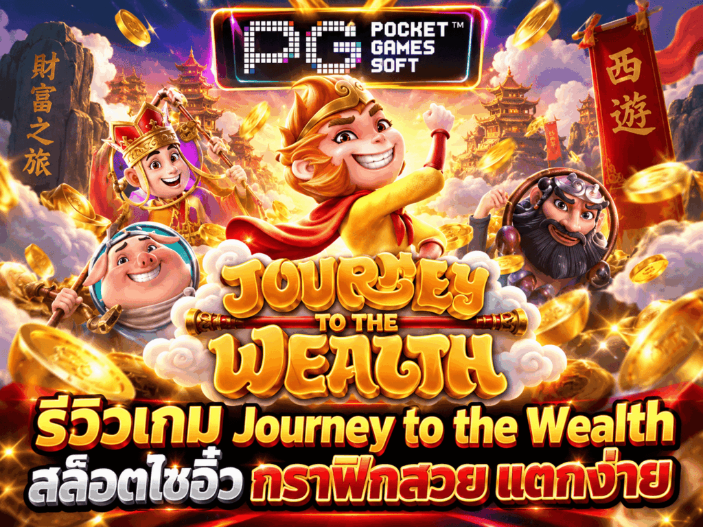 รีวิวเกม Journey to the Wealth สล็อตไซอิ๋ว