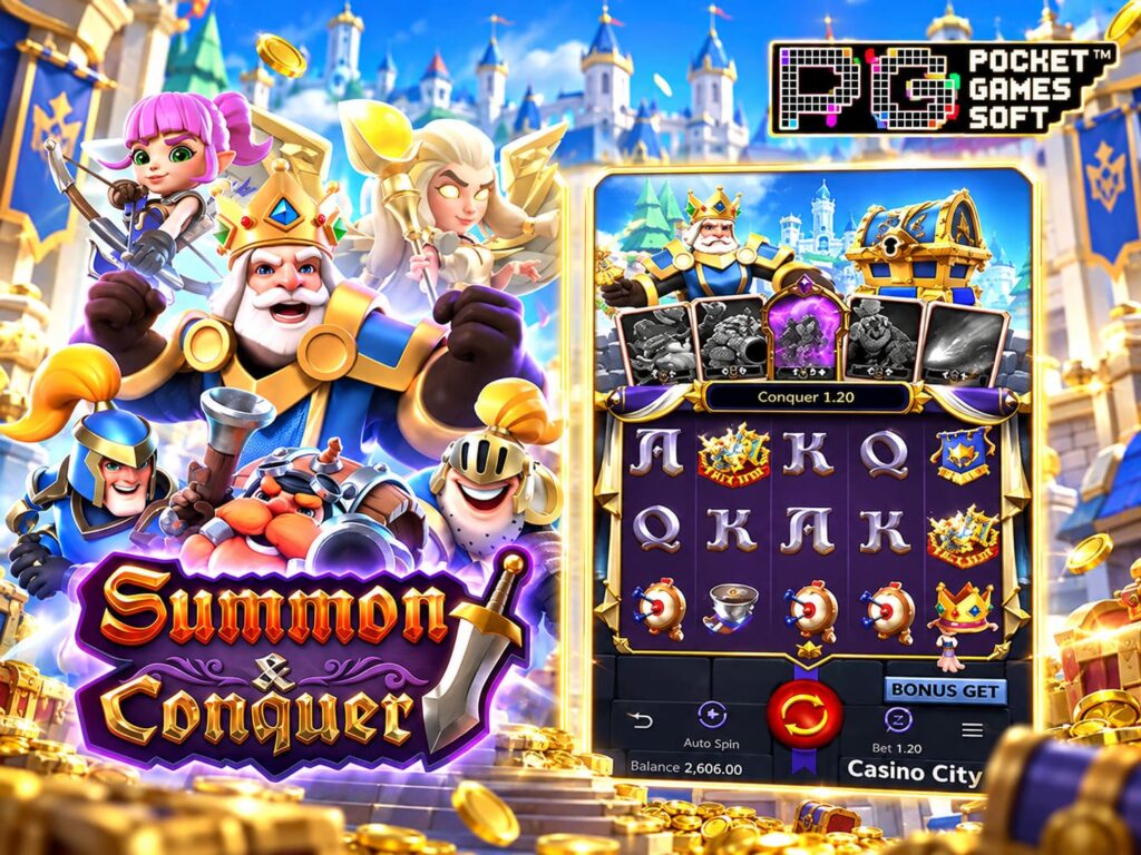 กม Summon Conquer เล่นง่าย แตกง่ายปี 2026