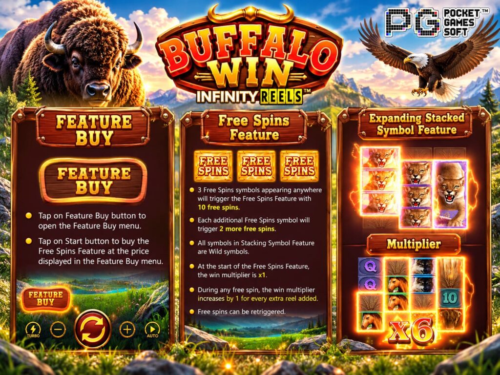 รีวิวเกม Buffalo Win