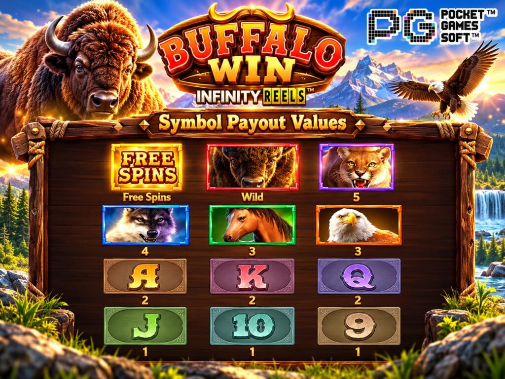 รีวิวเกม Buffalo Win อัตราการจ่าย