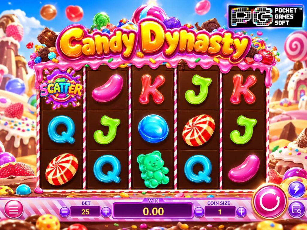รีวิวเกม Candy Dynasty ธีมขนมหวานสีสันสดใส