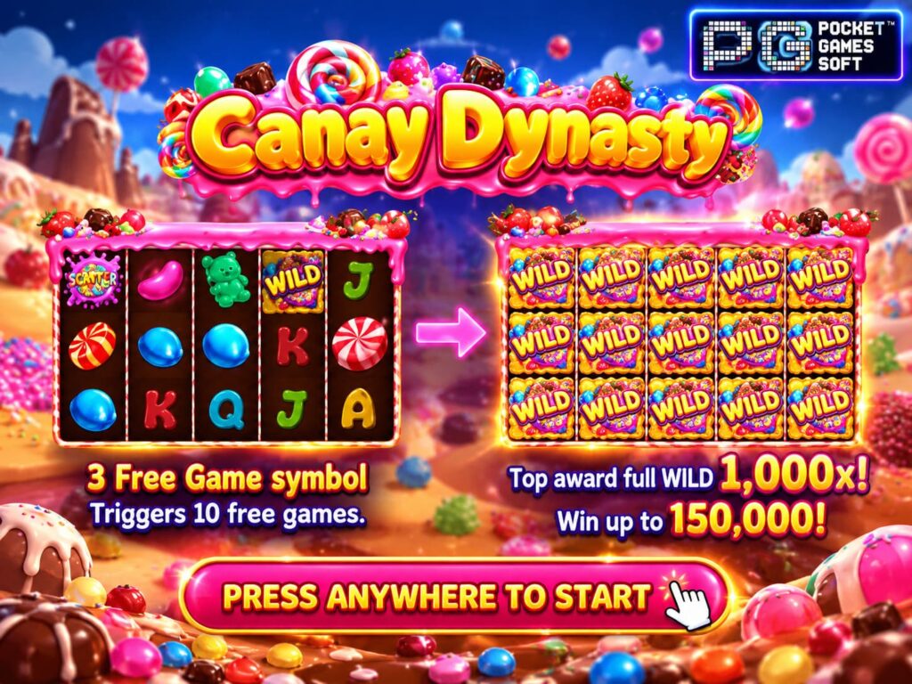 รีวิวเกม Candy Dynasty