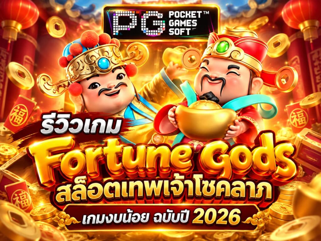 รีวิวเกม Fortune gods สล็อตเทพเจ้าโชคลาภ