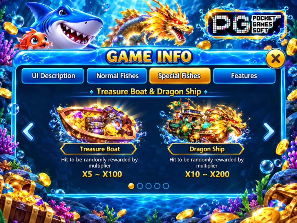 รีวิวเกม Let's Shoot ฟีเจอร์ภายในเกม