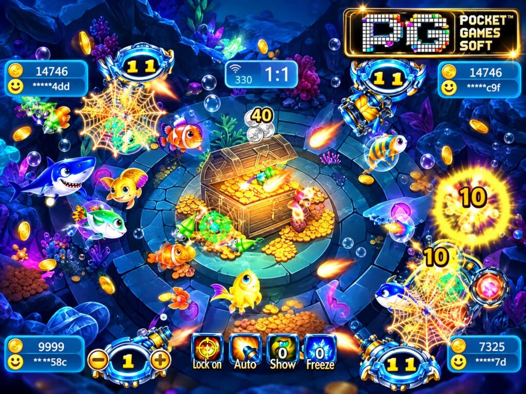 รีวิวเกม Ocean Lord เกมยิงปลา เล่นง่าย