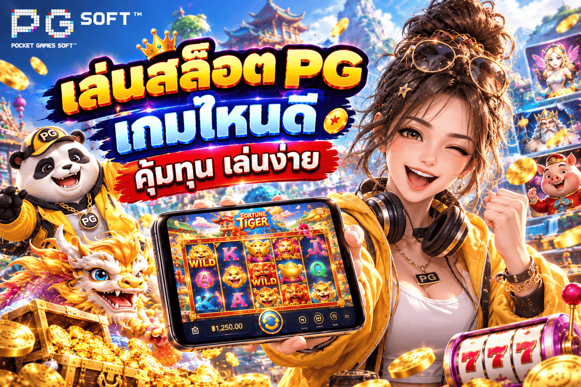 เล่นสล็อต PG เกมไหนดี คุ้มทุน เล่นง่าย